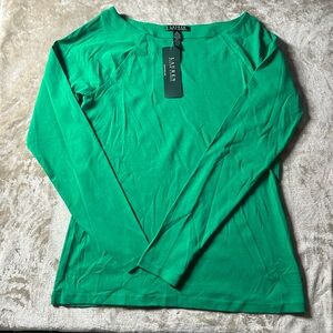 Green Women's Long Sleeve Tee